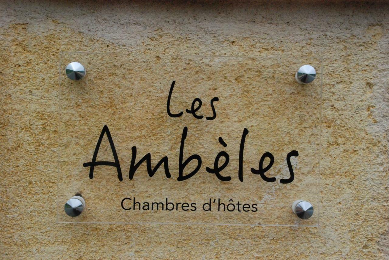 Bed and Breakfast Les Ambeles Saint-Magne-de-Castillon Exteriér fotografie